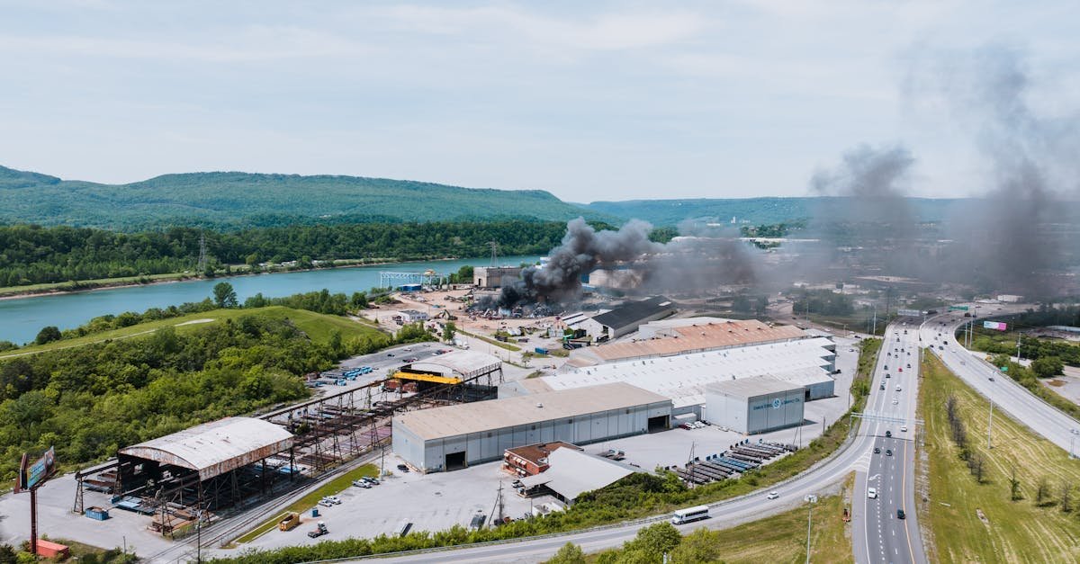 A drone in an aerial view showcasing emergency response technology and innovation.